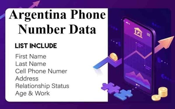 Argentina phone number data