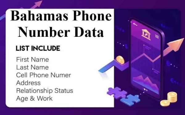 Bahamas phone number data