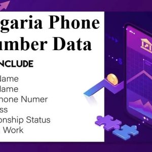 Bulgaria phone number data