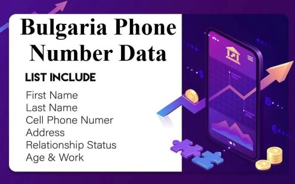 Bulgaria phone number data