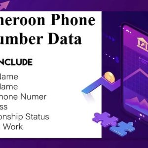 Cameroon phone number data