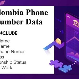 Colombia phone number data