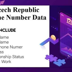 Czech Republic phone number data