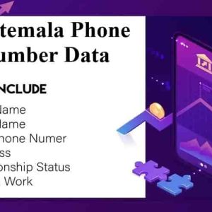 Guatemala phone number data