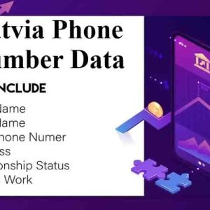 Latvia phone number data