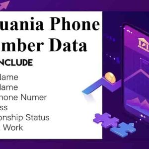 Lithuania phone number data