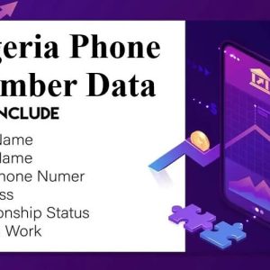 Nigeria phone number data