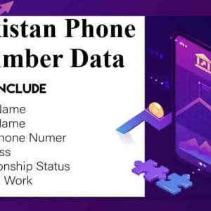 Pakistan phone number data