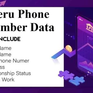 Peru phone number data