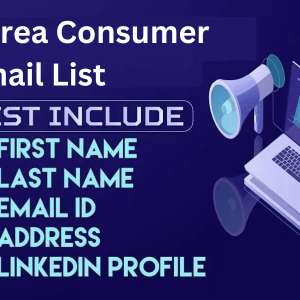 Korea Consumer Email List