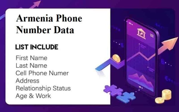 Armenia phone number data