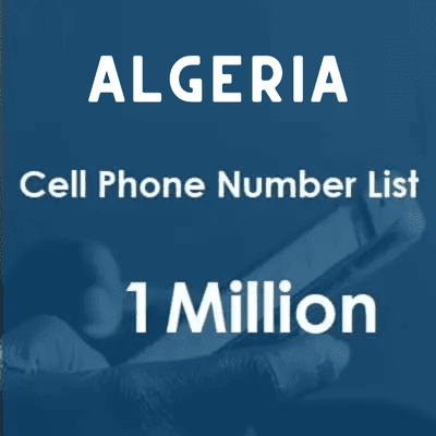 Algeria phone number data