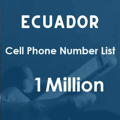 Ecuador phone number data