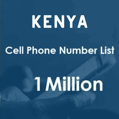 Kenya phone number data