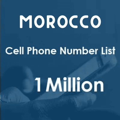 Morocco phone number data