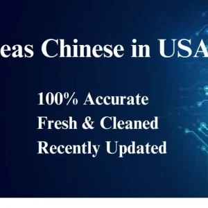 Overseas Chinese In USA data