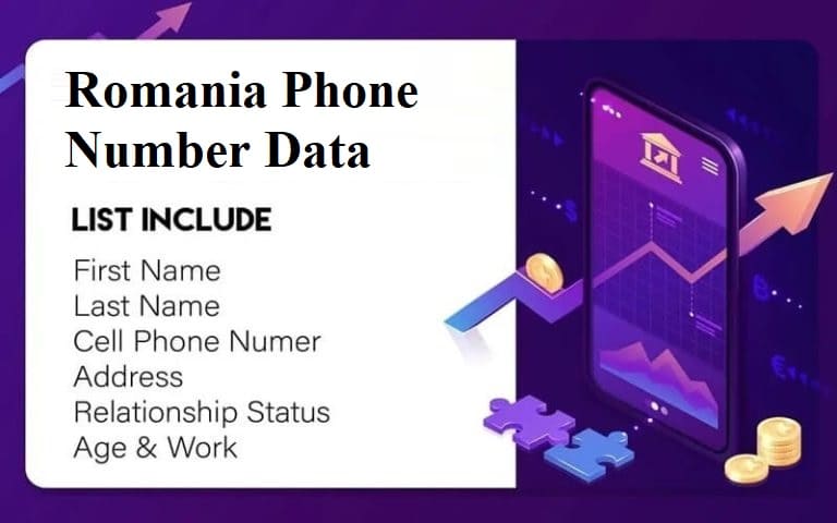 Romania phone number data